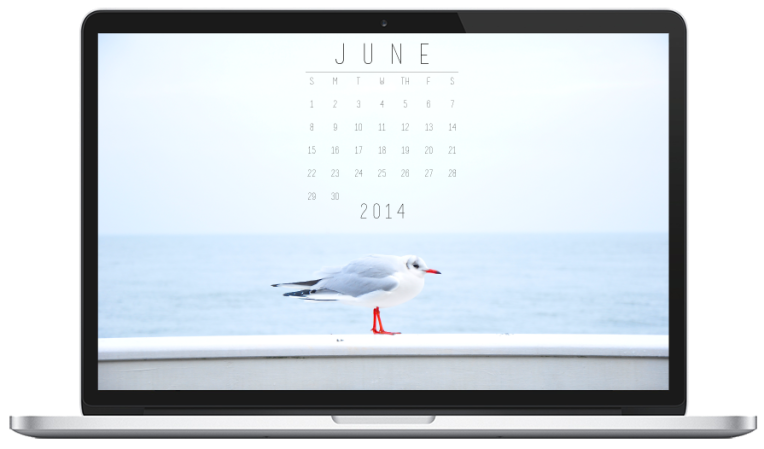 June 2014 Desktop Calendar